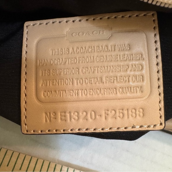 Coach Peyton Embossed Signature C Patent Leather Tote Bag - Picture 12 of 15